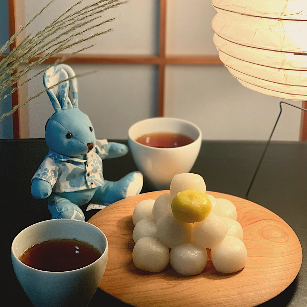 十五夜　お月見　お団子